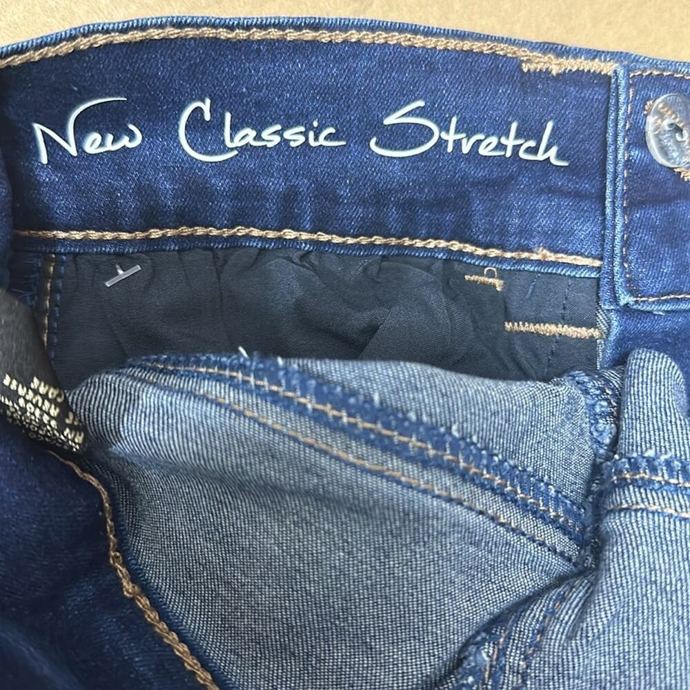 DG2 by Diane Gilman New Classic Stretch Denim Tall Trouser Jean NWT Size 6T - Picture 7 of 10